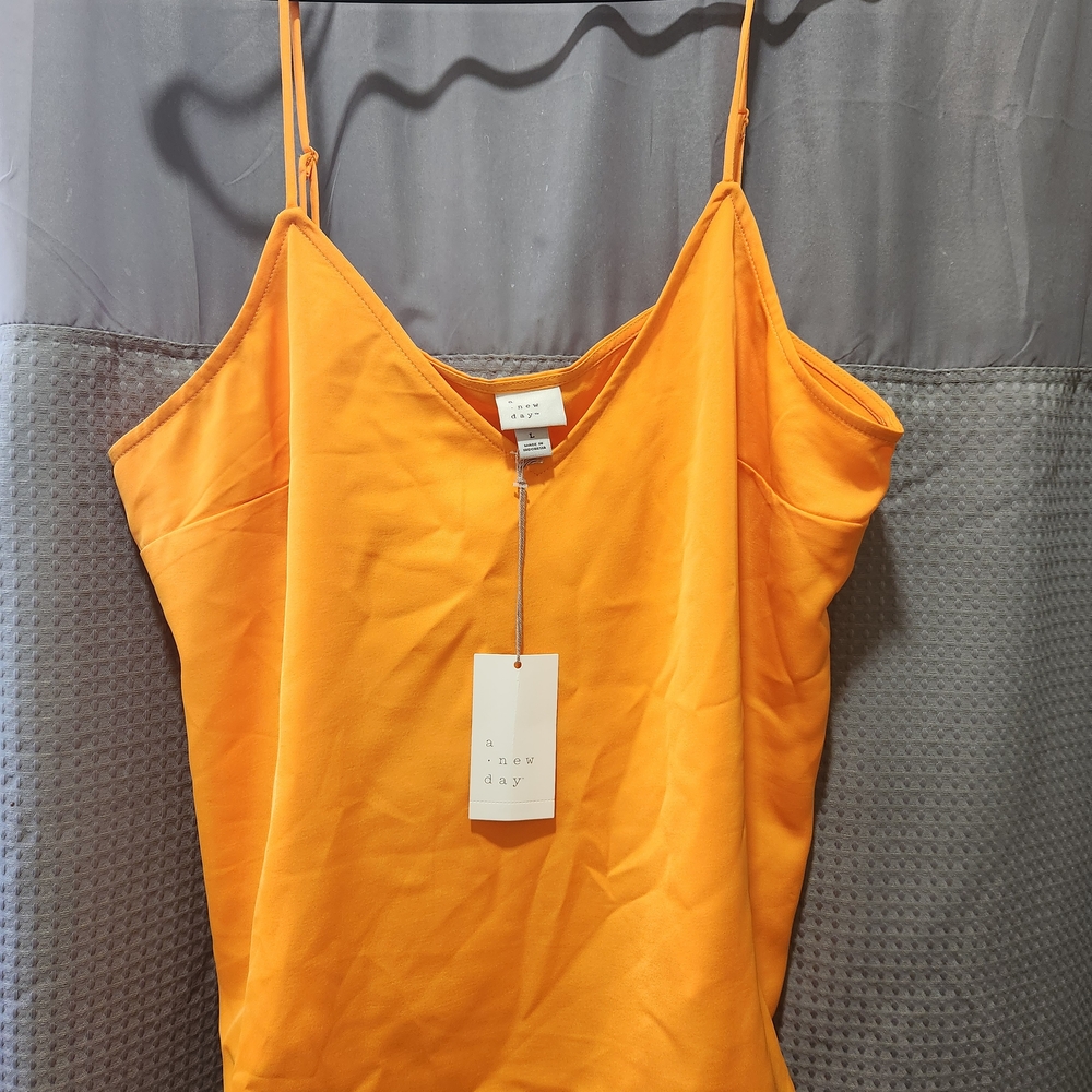 A New Day Women's Orange Cami Top
